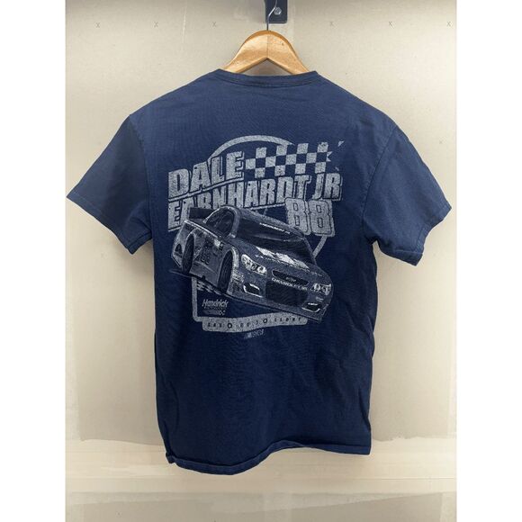 Dale Earnhardt Jr. Navy Salt Life Vintage Slant T-Shirt Mens Small EUC - Picture 5 of 6